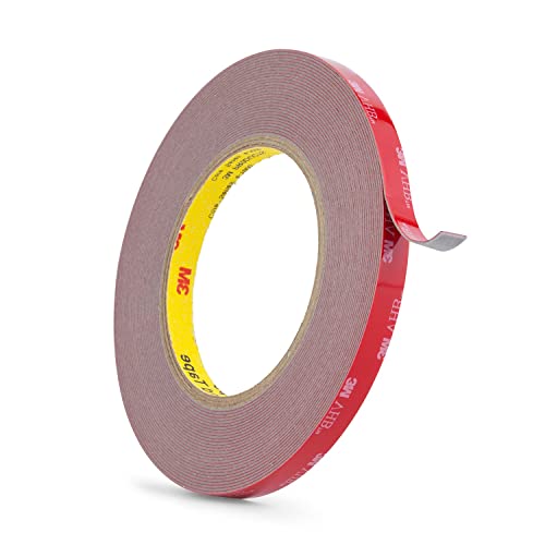 Double Sided Tape, Heavy Duty Mounting Tape Waterproof Foam Tape, 36FT Length, 0.4IN Width for LED Strip Lights, Home Decor, Office Decor Double Sided Tape, Heavy Duty Mounting Tape Waterproof Foam Tape, 36FT Length, 0.4IN Width for LED Strip Lights, Home Decor, Office Decor