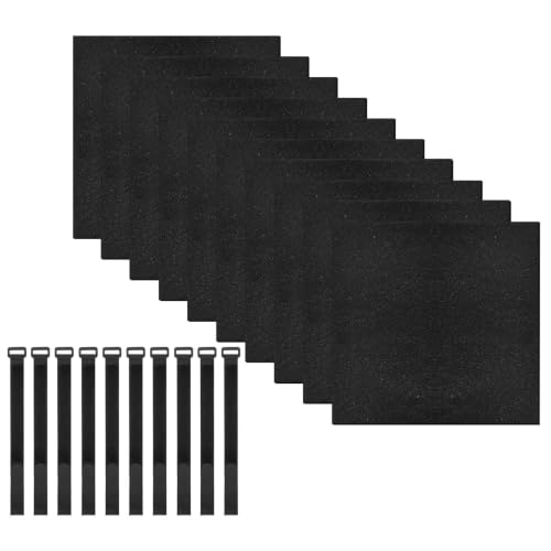 Almohadillas para escalera de litera negras con correas de espuma 2