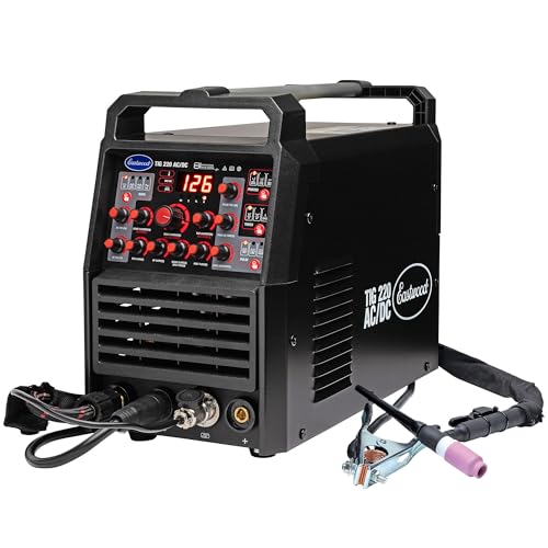 Image of Eastwood TIG 220 AMP AC/DC TIG Welder and Stick Welding Weld Steel Aluminum