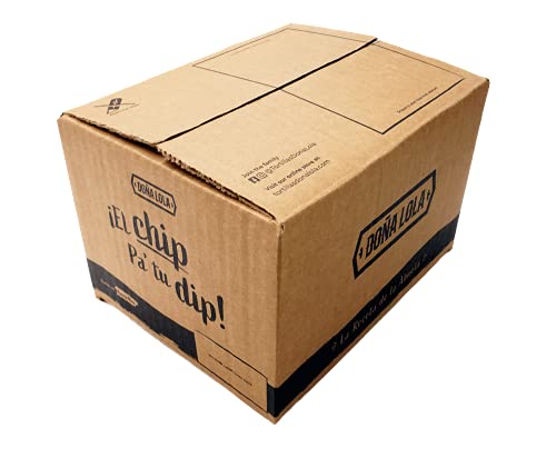 Tortilla Chips Doña Lola: Non-Gmo White Corn, Gluten-Free, Plant-Based, Low Sodium, No Preservatives, 2-Pack, 8Oz Each | New Crushing-Free Box #TOP2