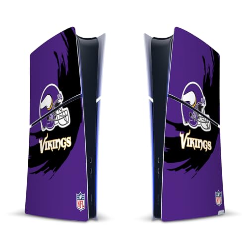 Autocollant de jeu NFL Minnesota Vikings pour personnaliser votre salon gaming PS5 Slim