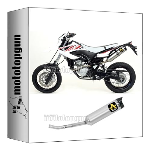 Escape Arrow Thunder de aluminio y fondo de carby para Yamaha WR 125 R con código 52505ak