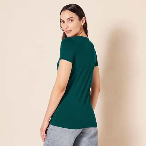 Image of Amazon Essentials Women's Regular-Fit Short-Sleeve Crewneck T-Shirt, Multipacks
