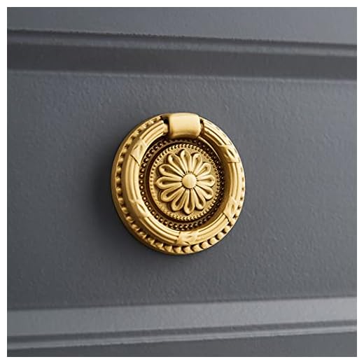 Antique Gold Drawer Cabinet Knobs