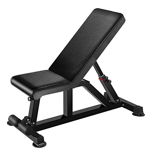 BOUDECH - Thor 250 Fitnessbank voor training met gewichten en halters met helling, verstelbaar, ultra-ergonomisch design en solide frame, antislip, belastbaar tot 250 kg - Image 5