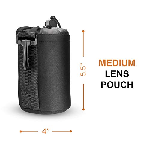Slinger Neoprene Lens Pouch - Medium (Superwide To Normal) #TOP2