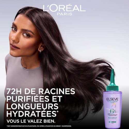 Soin Cheveux Purifiant Hyaluron Pure Complexe Exfoliant Elseve 'oreal Paris Le Flacon De 102ml - vue 4