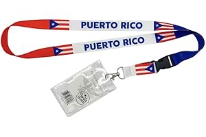Puerto Rican Lanyard: Unleash Your Islander Pride with Our Premium Keychain