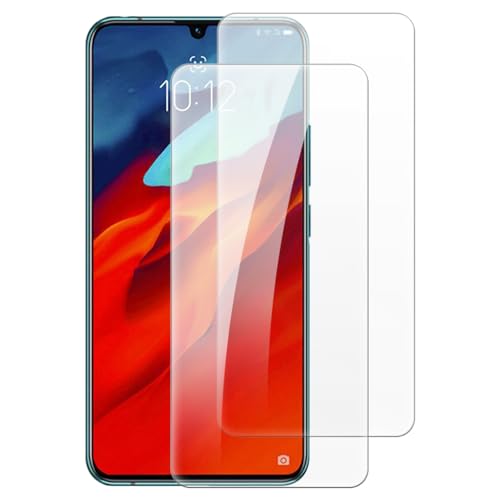 Shantime [2 piezas Protector Pantalla Cristal Templado Compatible con Lenovo Z6 Pro 5G (6.39 pulgadas), HD Claro Antirrayas Sin Burbujas
