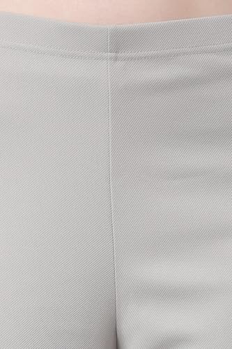 Image of POPWINGS Formal Casual Solid Trousers for Women || Work Trousers for Women || Pull On Trousers for Women || High Waist Plain Women Trousers for Summer