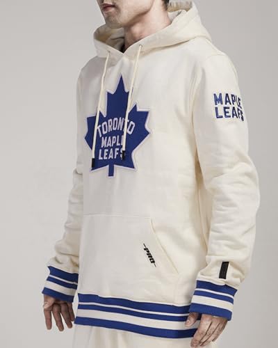 Image of Pro Standard Men's NHL Retro Classics Brushed Back French Terry Pull Over Hoodie