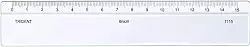 Régua, Trident, Desetec 7115, Incolor, 15cm