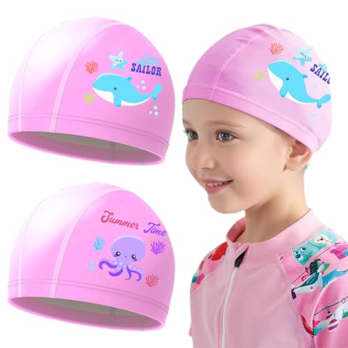 Gorro de Natación Infantil 2 Piezas
