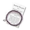 Healing Thoughts Get Well Gift for Women After Surgery, Illness – Bracelet with Meaningful Message Card, Box and Bow