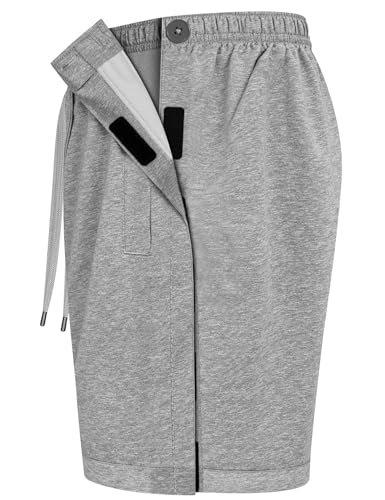 Unisex Tear Away Shorts Breakaway Athletic Shorts with Pockets Post Hip Knee Surgery Recovery Shorts for Men & Women2