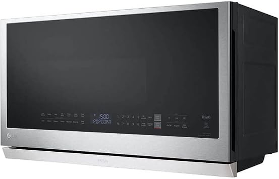 2.1 cu. ft. 30 in. Width PrintProof Stainless Steel 1,050-Watt Smart Over-the-Range Microwave Oven with ExtendaVent 2.0