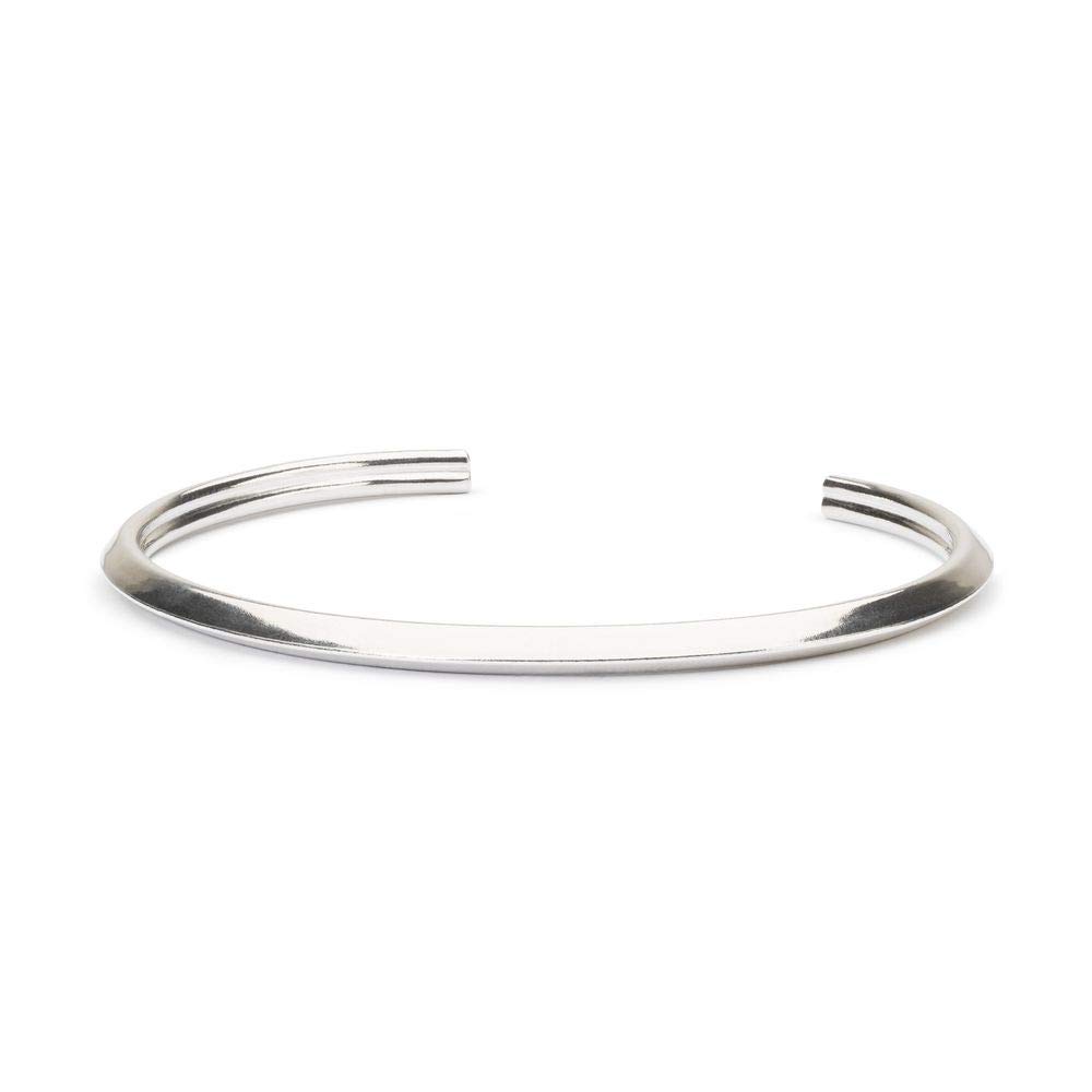 Trollbeads Bracciale in argento Sterling 925 con cuore, Argento sterling