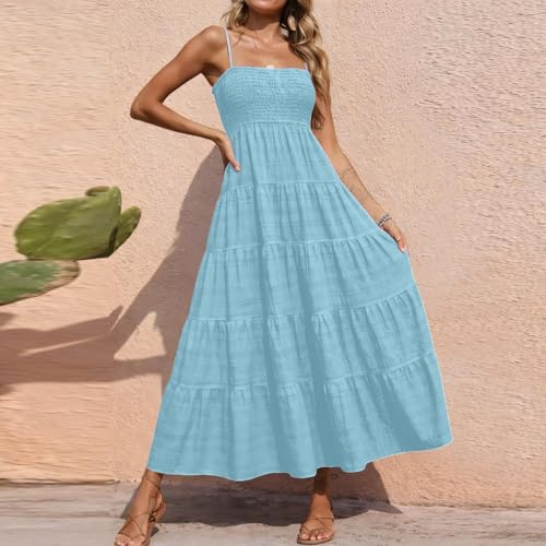Robe d'été fluide confortable pour dissimuler les rondeurs - 2
