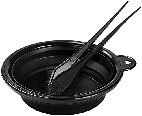 12Pcs Professional Salon Hair Coloring Dyeing Kit — top-down angle highlighting key features