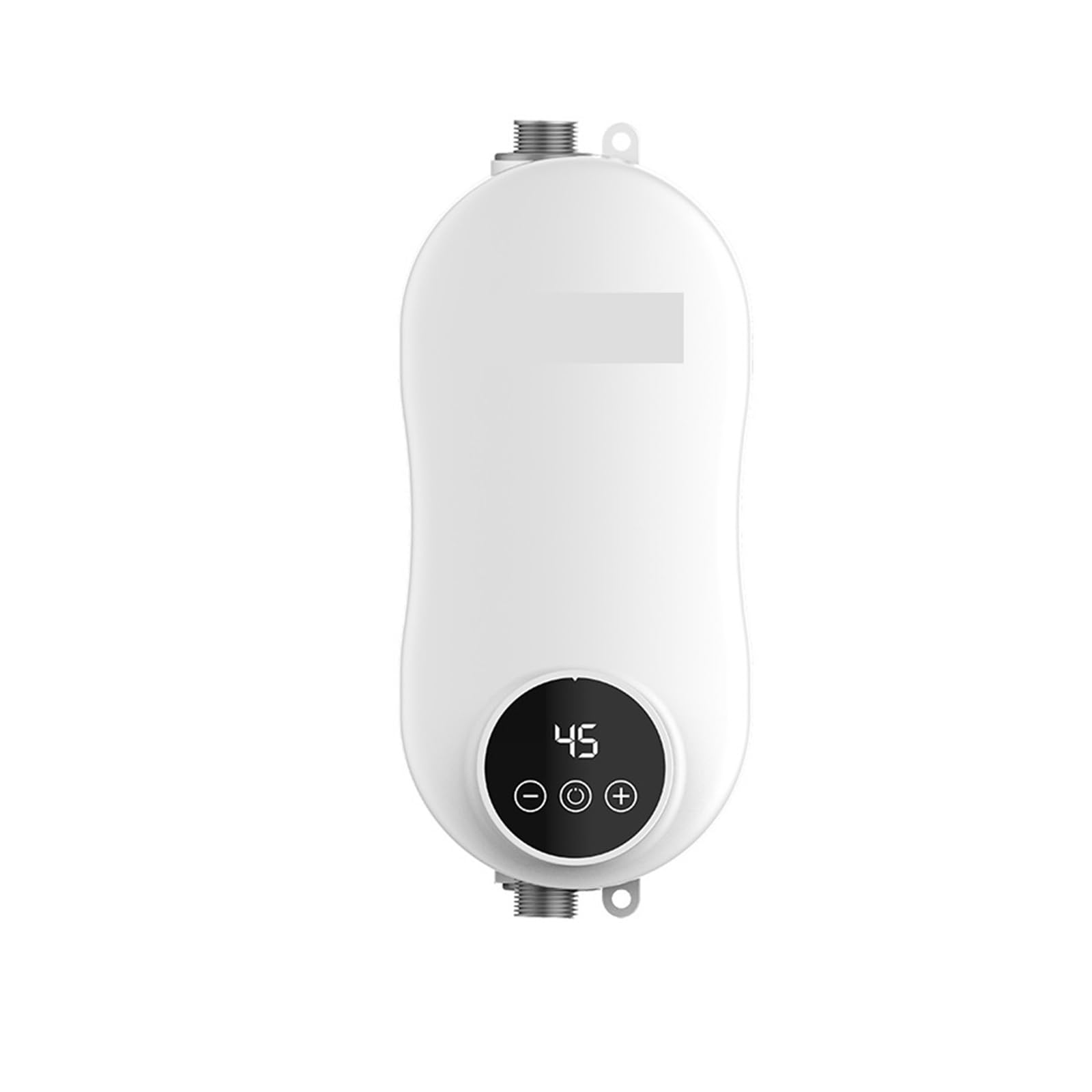 Scaldabagno Elettrico Istantaneo, Scaldabagno Istantaneo Da 5500 W Doccia Calda Elettrica Mini Flusso Senza Serbatoio Riscaldamento Rapido Display Digitale Cucina In Acciaio Inossidabile Bagno per RV