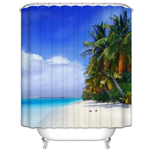 Rideau Douche Deperlant Sans Percage Occultant Imperméable 220x180
