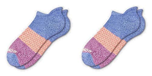 2 Pack Bombas Women's Socks Marls Ankle Violet