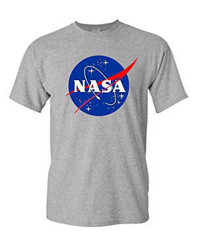 Gardenia12 NASA T-Shirts Meatball Logo (2XL, Gray)