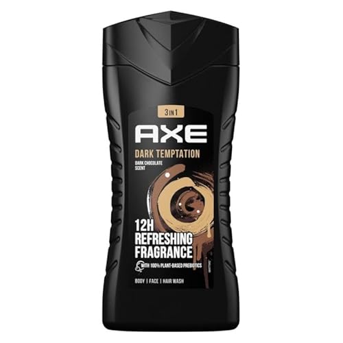 12er Pack - Axe Men Duschgel 3in1 Dark Temptation - 250ml