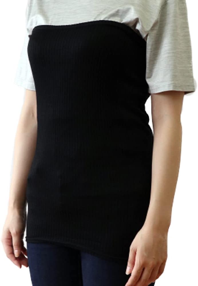 Kinuya Silk Waist Warmer Belly Warmer Haramaki Silk Ribbed and Stretchy