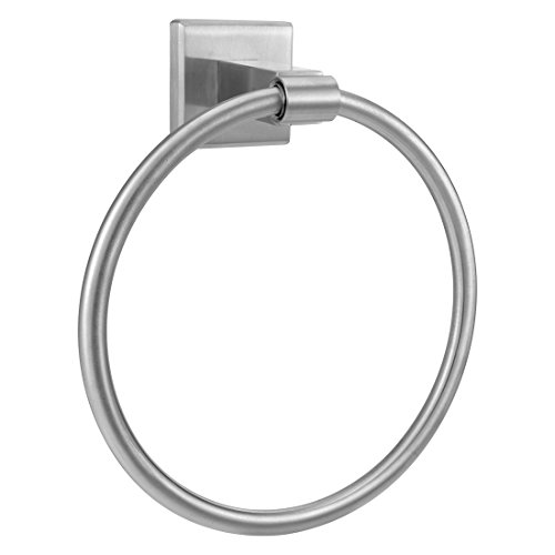 Aexit 304 Stainless Home Hardware Steel Bathroom Towel Ring Sand-Polished Finish Model:77as204qo66