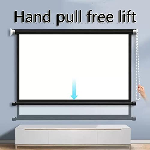 Pantalla manual para proyector 60 pulg 16:9 miniatura 4