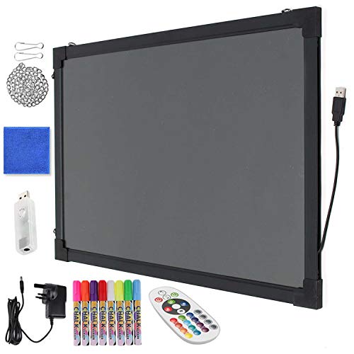 Sensory Acrylic LED Message Writing Board Illuminated Light Dry Erase Board Kids Drawing Painting Board Doodle Graphics Tablets Boys Girls Birthday Christmas Gift - Thumbnail 6