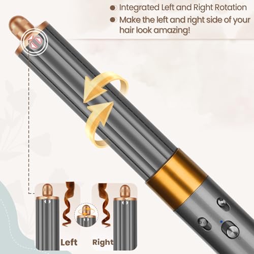 Image of 1.6IN Long Hair Barrels Attachment Compatible with Dyson Airwrap HS01 HS05 HS08 Accessories, Automatic Curling Iron Curlers for Soft Inward Curls Voluminous Outward Waves