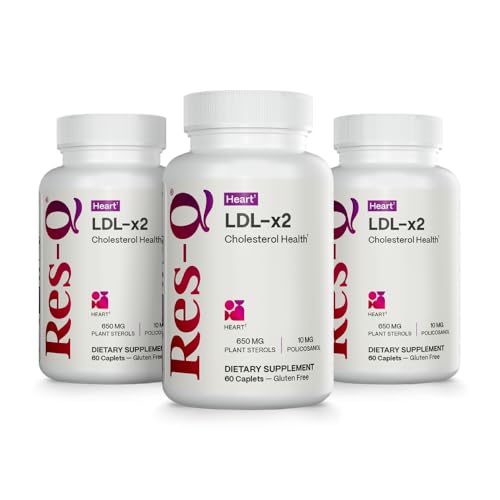 Res-Q LDL-x2 Niacin Free, 60 caplets, 3-Pack Res-Q LDL-x2 Niacin Free, 60 caplets, 3-Pack