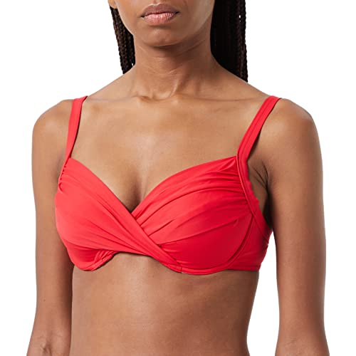 Livia Saskia C LAVAND Tops de Bikini, Rouge (Rouge Wonder 41N19), 100C para Mujer