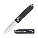 Ganzo G746 Tactical Folding Knife 440C Blade G10 Handle Axis Lock (Black)