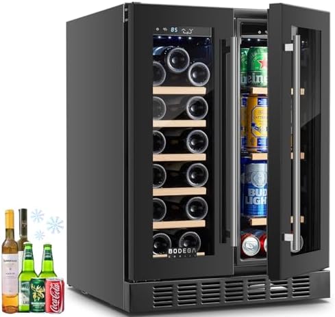 Cellier à Vin 90L - 9 étagères - Noir - LED - 220V - Neuf