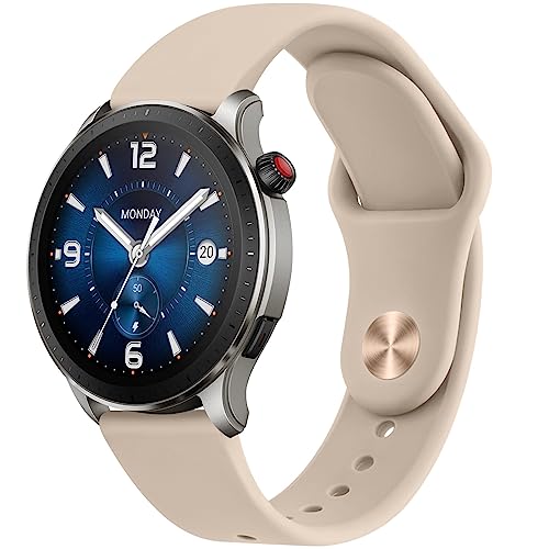 [Vancle] 22mm �o���h for Amazfit Bip 6/GTR 47mm / GTR 2 / GTR 2e / GTR 3 / GTR3 Pro/GTR 4 / Stratos 3 / Stratos 2, �V�����V���R�����n���h �����x��