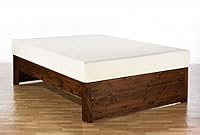 Double 4'6 Taurus Kyoto Bed. Space Saving Bed With Japanese Influence (Light Mahogany Lacquer)