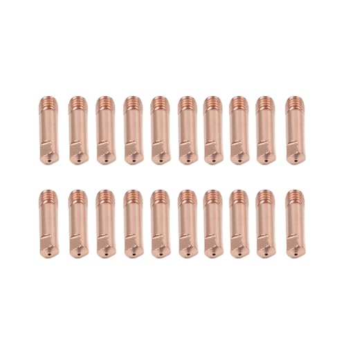 GZYF Saldatrice a filo animato MIG da 20 pezzi con punta di contatto da 023 in rame 140