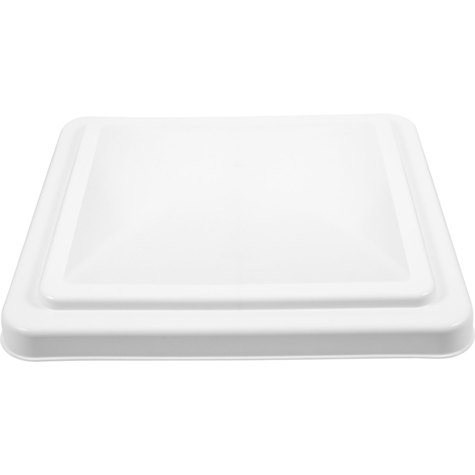 Copertura in Plastica 14x14 Pollici di Sfiato per Tetto Camper e Ventilazione Bianco, Isolante Termica per Ventilazione Bagno Rv