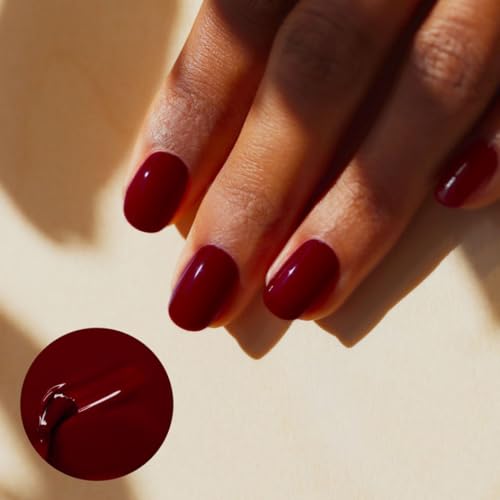 Esmalte en gel Manucurist Green Flash Dark Pansy Red 0.5 fl oz miniatura 2