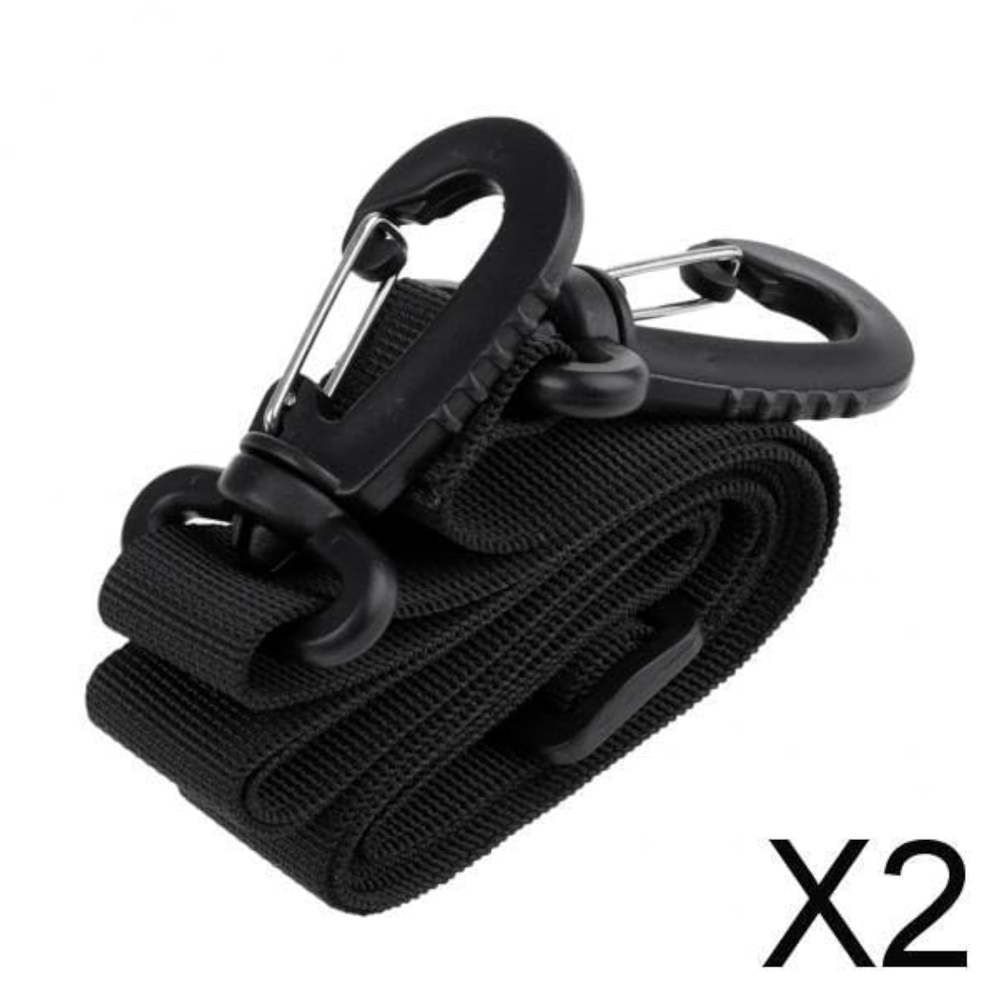 2x Outdoor Strapping Band Backpack Webbing Strap