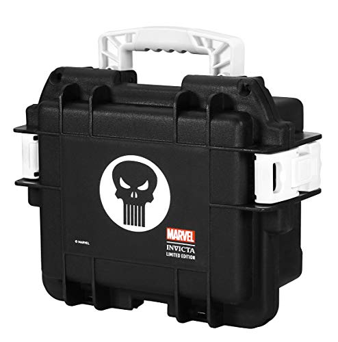 Invicta Punisher 3 Slot Black Impact Dive/Collector Case