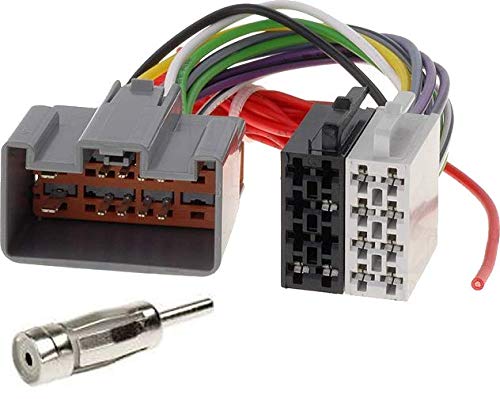 Sound-way - Câble Adaptateur autoradio connecteur Faisceau ISO Compatible avec Ford/Volvo/Land Rover