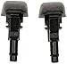 Dorman 58093 Windshield Washer Nozzles Compatible with Select Models, 2 Pack