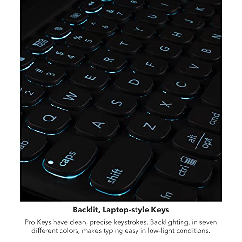 Zagg Pro Keys Detachable Case & Wireless Keyboard With Trackpad For Apple Ipad Air 5Th & 4Th Gen & Ipad Pro 11" (3Rd/2Nd/1St Gen) Multi-Device Bluetooth Pairing, Backlit Keys, Apple Pencil Holder #TOP3