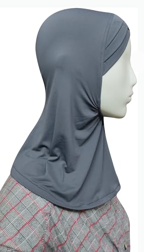 Image of TCP Women's Ninja Beige Jersey Cap, under scarf Neck Covering Hijab Tube cap Age 16+ years