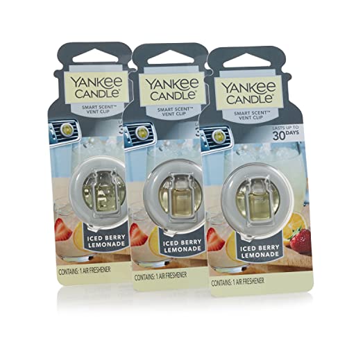 Yankee Candle Multipacks Vent Clip, 0.96 oz, Light Pink, 3 Count