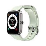 【Reloj GPS para Correr y 14 Modos Deportivos】El pulsera actividad con 14 modos deportivos, como reloj para correr como Natación / Caminar / Ciclismo / Senderismo / Yoga / Cricket / Entrenamiento / Remero / Elíptica, etc. Los relojes inteligentes con GPS también se pueden rastrear con contador de pasos y distancia, datos de ejercicio en tiempo real. Diseño impermeable: lavarse las manos, llover, bañarse o nadar a poca profundidad, etc. (Nota: excepto para buceo profundo / agua caliente / de mar).